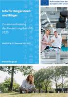 Ergebnisbericht in Kurzform zum Stand der Umsetzung des EU-Förderprogramms IBW/EFRE & JTF bis Ende 2025