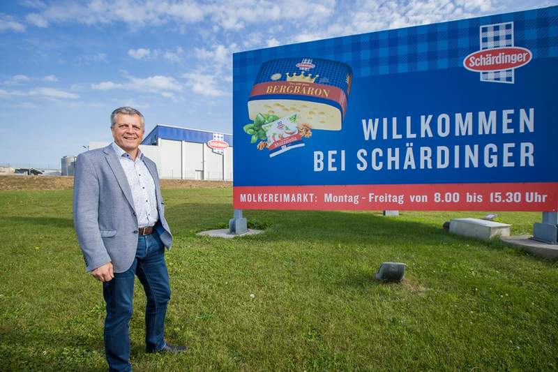 Bei Berglandmilch wird auch am Standort Feldkirchen mit Unterstützung des Europäischen Fonds für regionale Entwicklung in der Produktion massiv CO2 eingespart.