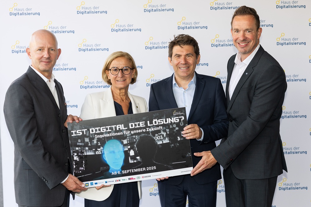 Bei der Eröffnung der neuen Ausstellung im Haus der Digitalisierung wurde die Bedeutung dieses EFRE-Förderprojektes für die Niederösterreichische Digitalisierungsoffensive hingewiesen.